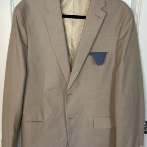 Tommy Hilfiger Cream Sport Coats & Blazers 44R
